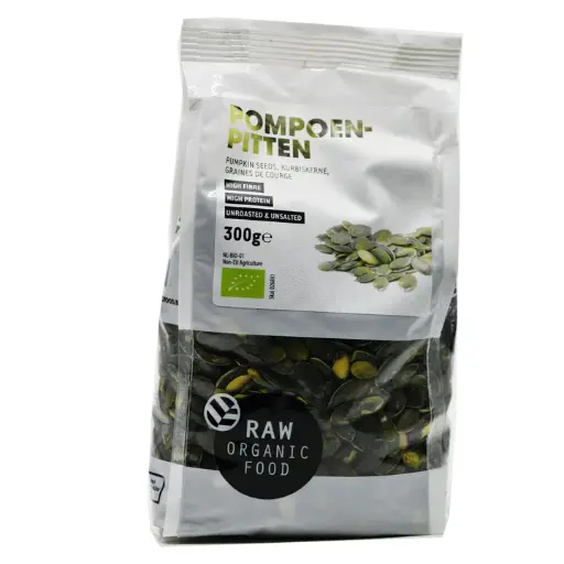 Raw Organic Pumpkin Seeds 300gm