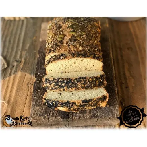 Gluten-free keto toast bread from Riyadh Keto Kitchen / refrigerated