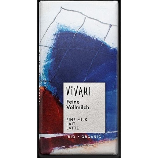 Organic milk chocolate from Vivani