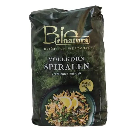 Organic Whole Wheat Spiral Pasta Pasta from Bio Rinatura