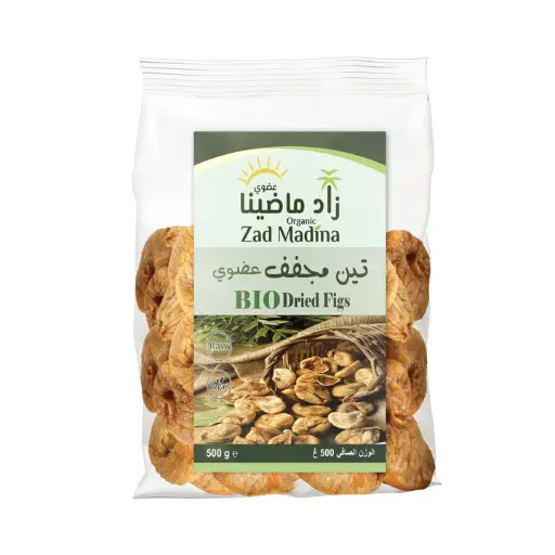 Organic dried figs from Zad Madina 500mg