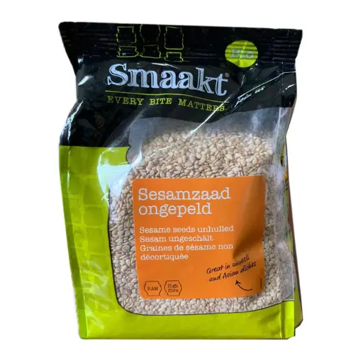 Organic Unhulled Sesame Seeds