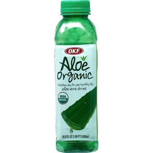 Organic aloe vera juice from OKF