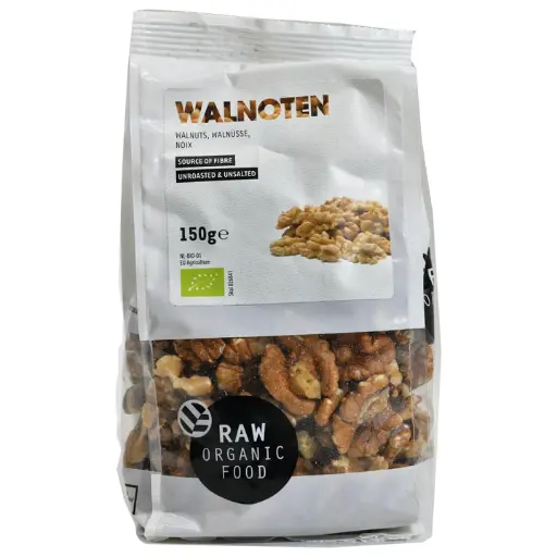 Organic walnuts from Raw Organic