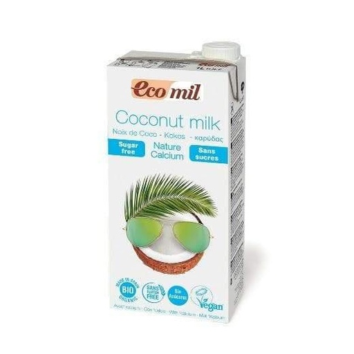 Coconut Milk Calcium Without Sugar Organic Ecomel