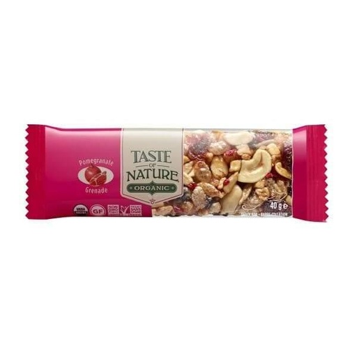 Taste of Nitter Organic Pomegranate Snack Bar