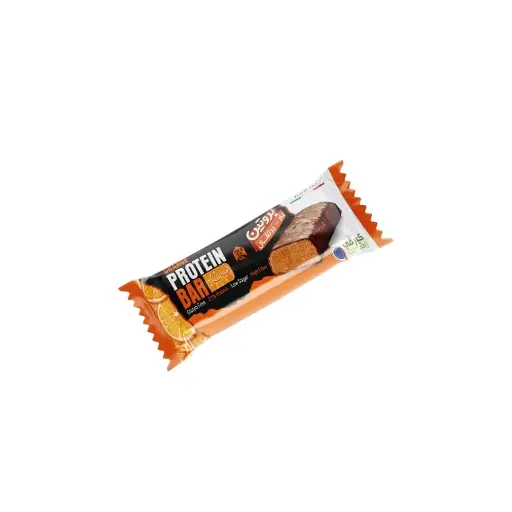 بروتين بار برتقال مغطي بالشوكولاتة Protein bar