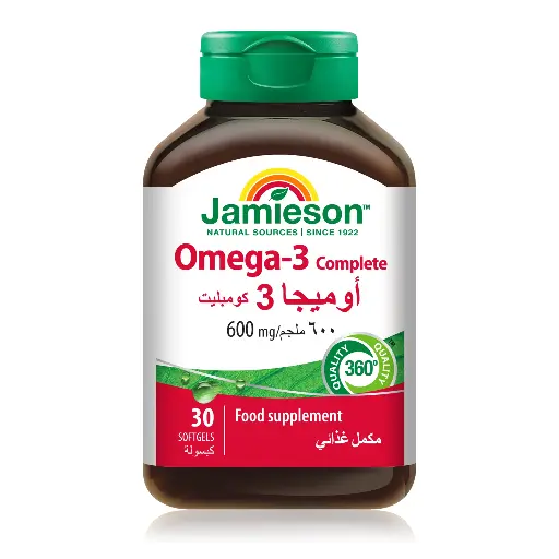 Jamieson Omega3 Complete 600Mg 30 Cap