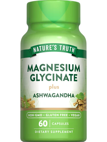 Nature's Truth Magnesium Glycinate with Ashwagandha 60 Capsule