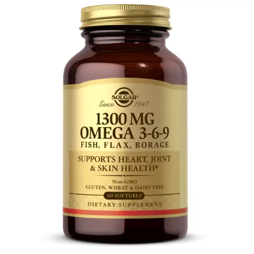 Solgar 1300 mg Omega 3-6-9 Softgels