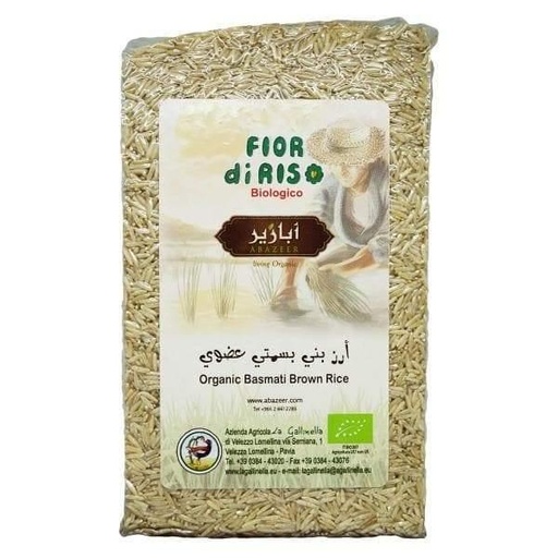 Organic brown basmati rice