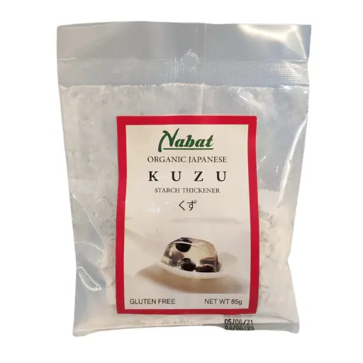 Organic natural kuzu starch from a plant