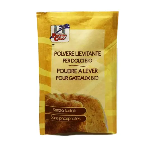 Yeast powder (baking powder) for organic sweets