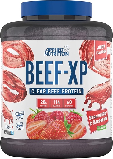 APPLIED NUTRITION - BEEF XP - 4LB بنكهة الفراولة والتوت