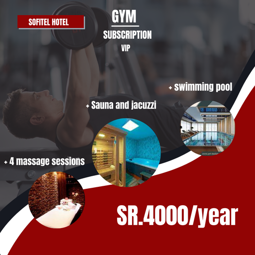 Sofitel Hotel GYM (1 Year)