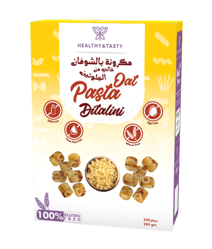 Oat Ditalini Pasta - Gluten free 250g