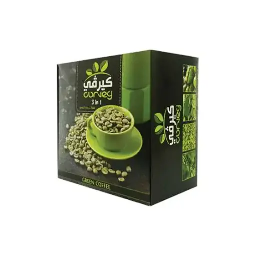 Curvy green coffee for slimming 3×1