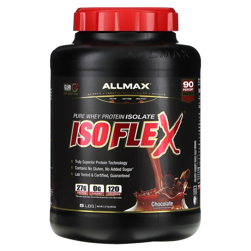 ALLMAX - ISO FLEX - 5 LB Flavor: CHOCOLATE