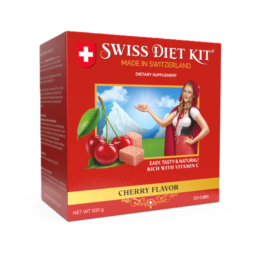 Swiss Slim Kit - High Fiber Slimming Candy - 500 Mg - Cherry flavor