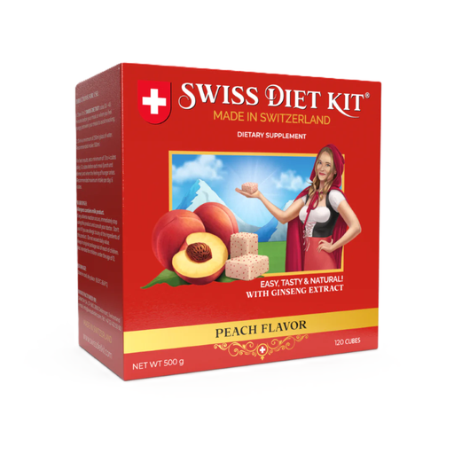 Swiss Slim Kit - High Fiber Slimming Candy - 500 Mg - PEACHE flavor