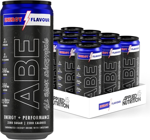 APPLIED NUTRITION - ABE PRE WORKOUT - pack of 12x 330ML ENERGY