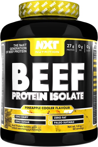 NXT NUTRITION - BEEF PROTEIN ISOLATE - 1.8KG Pineapple