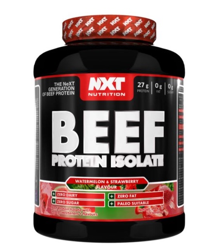 NXT NUTRITION - BEEF PROTEIN ISOLATE - 1.8KG Watermelon & strawberry