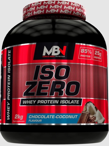 MBN NUTRITION - ISO ZREO 2KG Chocolate coconut