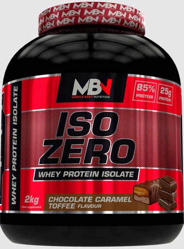 MBN NUTRITION - ISO ZREO 2KG Chocolate Caramel Coffee