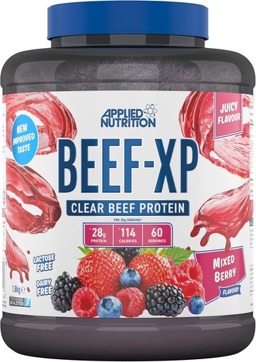 APPLIED NUTRITION - BEEF-XP - 60 SCOOPS Mixed berries