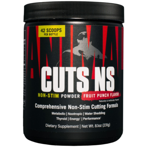 Animal CUts Powder Fruit Punch Flavor Without Caffeine (42 Servings)