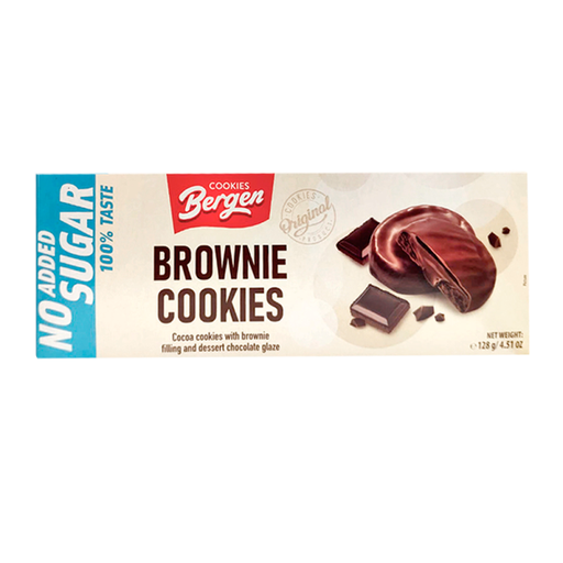 Bergen biscuits sugar free Brownie chocolate